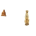 thumbnail image 1 of Figura de dorado del Sagrado Corazón de Jesús, escultura coleccionable de animal, adorno decorativo para centro de mesa, decoración para ofic, 1 of 8