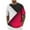 Red, variant on Antinious Men Casual Solid Collar Button Double Pocket Versatile Short Sleeve Breathable Tops