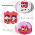thumbnail image 3 of 3 PCS Cake Body Adornment Chinese Style Par Cake Decor Decor Presents, 3 of 5