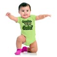 thumbnail image 4 of Grandma Keeps Me Looking Cute Funny Romper Boys or Girls Infant Baby Brisco Brands 18M, 4 of 7