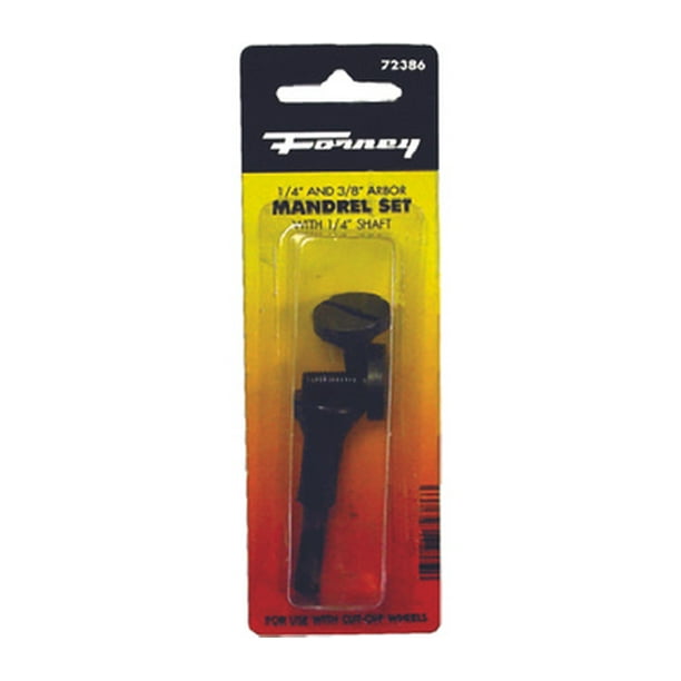 Forney 72386 Mandrel Kit Type 1 With 1/4 To 3/8 Inch Arbors