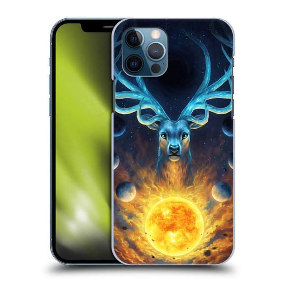 Head Case Designs Officially Licensed Jonas "JoJoesArt" Jödicke Wildlife 2 Celestial Hard Back Case Compatible with Apple iPhone 12 / iPhone 12 Pro