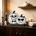 thumbnail image 4 of PoyoKee Ghost Reading Halloween Decorations, Ghost Reading Book Shelf Decor Spooky & Cute Stuff, Wooden Halloween Decor for Indoor Bedroom Fireplace, 4 of 7