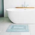 thumbnail image 2 of Mainstays Racetrack 100% Cotton Blue Bath Rug, 17" x 24", 2 of 5