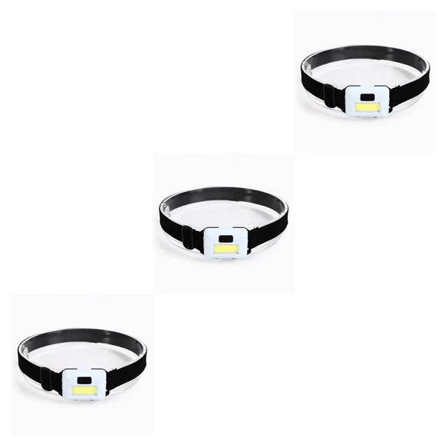 Toystoory Linterna frontal LED para acampar, luz frontal ajustable para adultos, linterna con pilas, lámpara de viaje, equipo de iluminación, 350LM Type1 NO1 Toystoory CBP227251