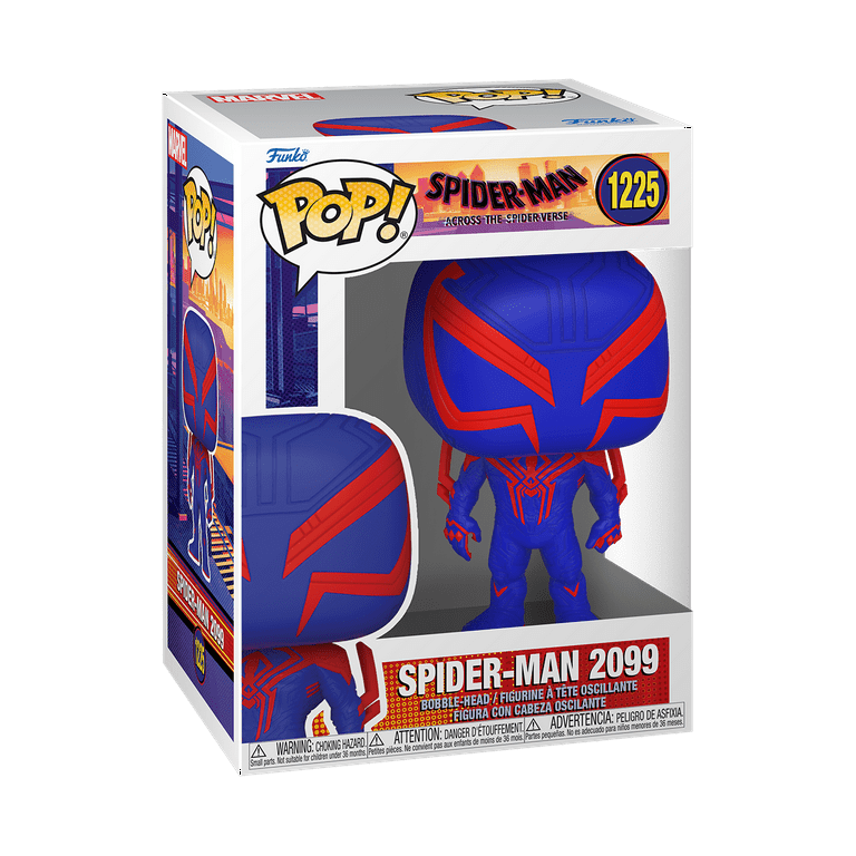 ぶんぶん Funko Pop Marvel Spider-Man Toys, Spider-Verse Spider-Punk