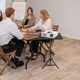 thumbnail image 3 of ORDDIART Office Tripod Stand Projector Shelf Rack Metal Black Portable for Users Needing Portable Equipment 1Pcs, 3 of 5