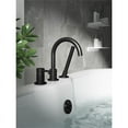 thumbnail image 2 of A&E Bath and Shower Fort Wayne Modern Metal Deck Mount Faucet in Matte Black, 2 of 3