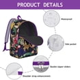 thumbnail image 4 of Dependable paisley print school backpack, boho details make it stand out, reliable laptop protection, a gift that gets them excited for the semester, 4 of 5