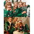 thumbnail image 3 of Avidlove Matching Family Christmas Pajama Sets Womens Mens Kids Pjs Long Sleeve Sleepwear Holiday Lounge Sets, 3 of 6