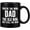 Black-Dad Mug, variant on Fathers Day Dad Gifts From Daughter Son,Funny Black Ceramic Dad Coffee Mug Tea Cup-You''re The Man, Dad:Birthday gifts for Dad,Christmas Gifts for Dad From Son, Daughter, Kids