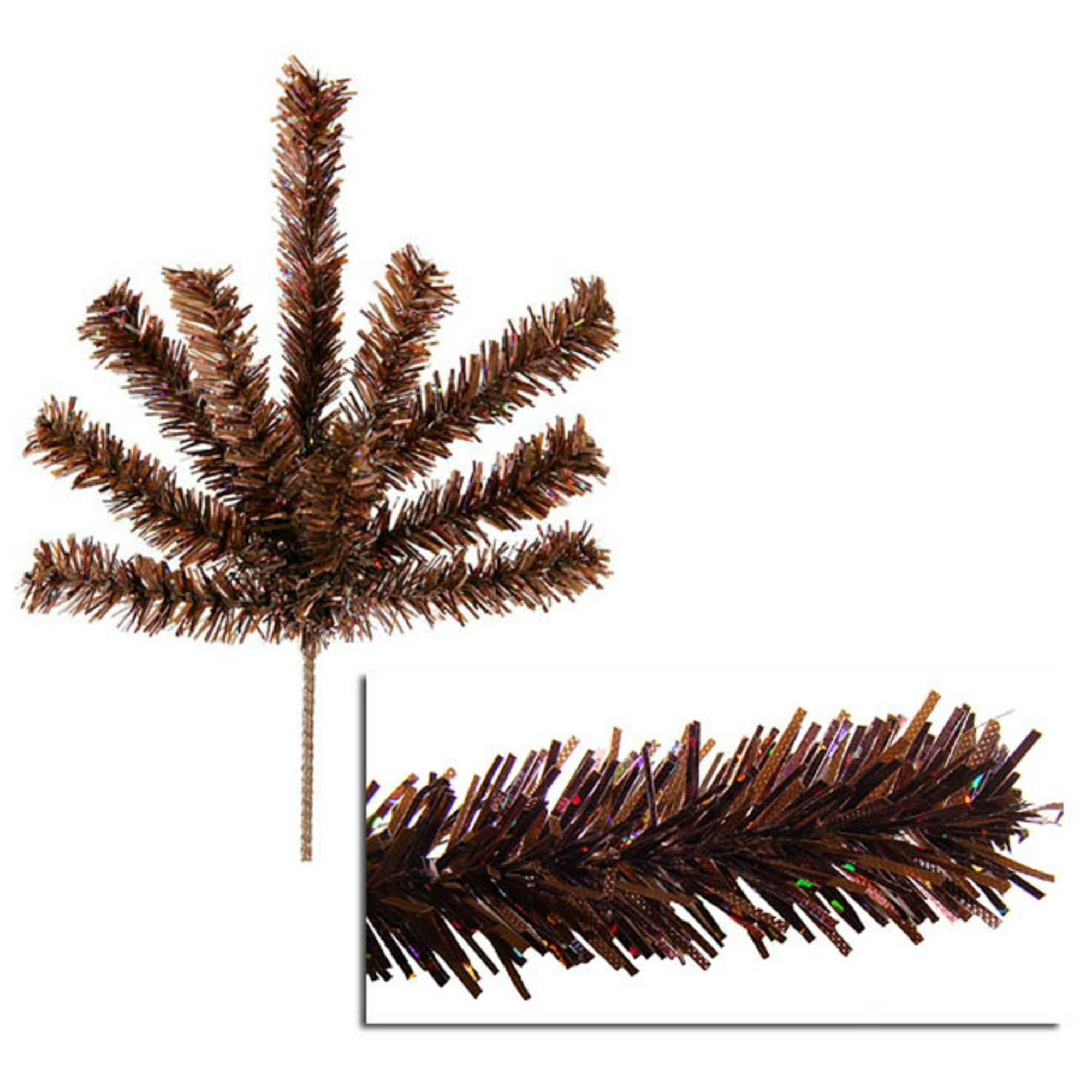 Sparkling Chocolate Brown Christmas Craft Pick 7 Walmart Canada