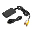 thumbnail image 1 of Convertidor de interfaz multimedia RCA a HD Adaptador de interfaz multimedia AV macho a HD para PS2, 1 of 8