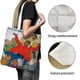 thumbnail image 3 of Fat Albert and the Cosby Kids Bolso de tela con estampado de lienzo para mujer, bolsa de compras reutilizable y estética, con cremallera interior, regalo para mujer,38*45cm., 3 of 6