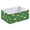Green Background With Yellow Stars, variant on Fabric Storage Bins Foldable Cube For Home Organization Baskets Gingham in Olive Green