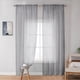 thumbnail image 2 of Cortinas Translucidas, Ligero Vertical Cortinas con Bolsillo para Barra, Equilibrar La Privacidad y La Luz, Cortinas Transparentes para Recamara y Sala, 2 Paneles (Gris), 2 of 4