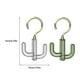 thumbnail image 3 of Inteprter Colgador giratorio de 360 grados sin perforación, bolsa con gancho en forma de Cactus de lujo, cinturón, corbata, bufanda para Decoración del hogar, 3 of 6