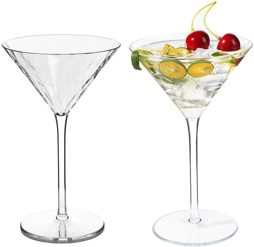 10Oz. Ravenscroft Crystal LongStem Martini Glass Cocktail Drinkware