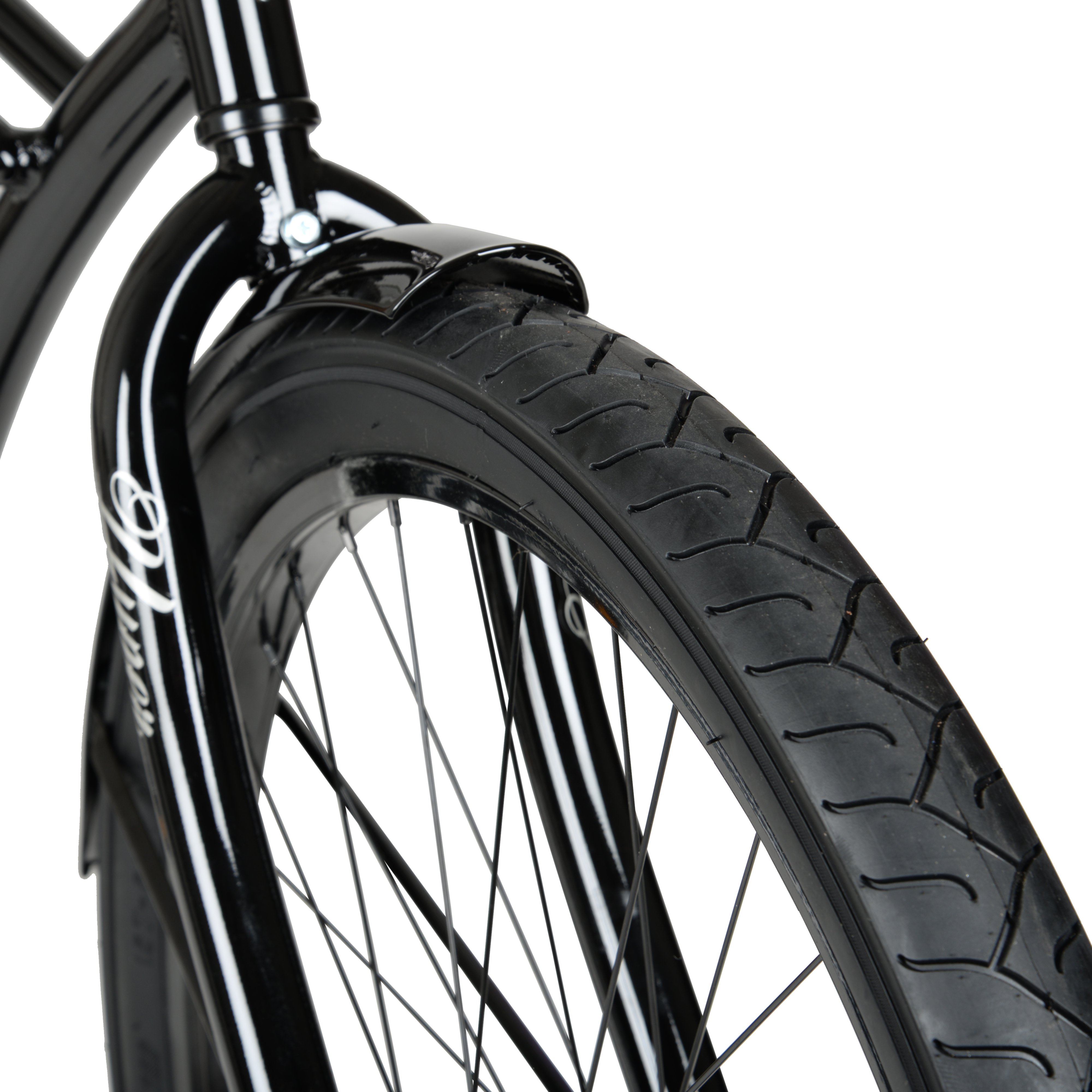 Hyper Bicycles 26 Inch Men's Beach Cruiser, Black photo 3