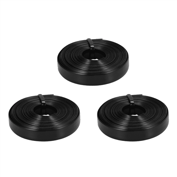 3X Black Hair Extension Hot Italian Glue Keratin Adhesive Glue Flat Tip Fusion Extension