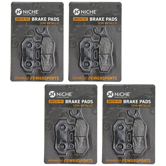 Niche Brake Pad Set Triumph Tiger 1050 Speed Triple Rear Semi-Metallic 4 Pack 519-KPA2450D
