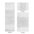 thumbnail image 5 of Better Trends 3 Piece Bathroom Rug Set, 100% Cotton, Extra Soft Tufted Bath Mat, Water Absorbent & Non Slip Bath Rug, (White) Granada Collection, 5 of 7