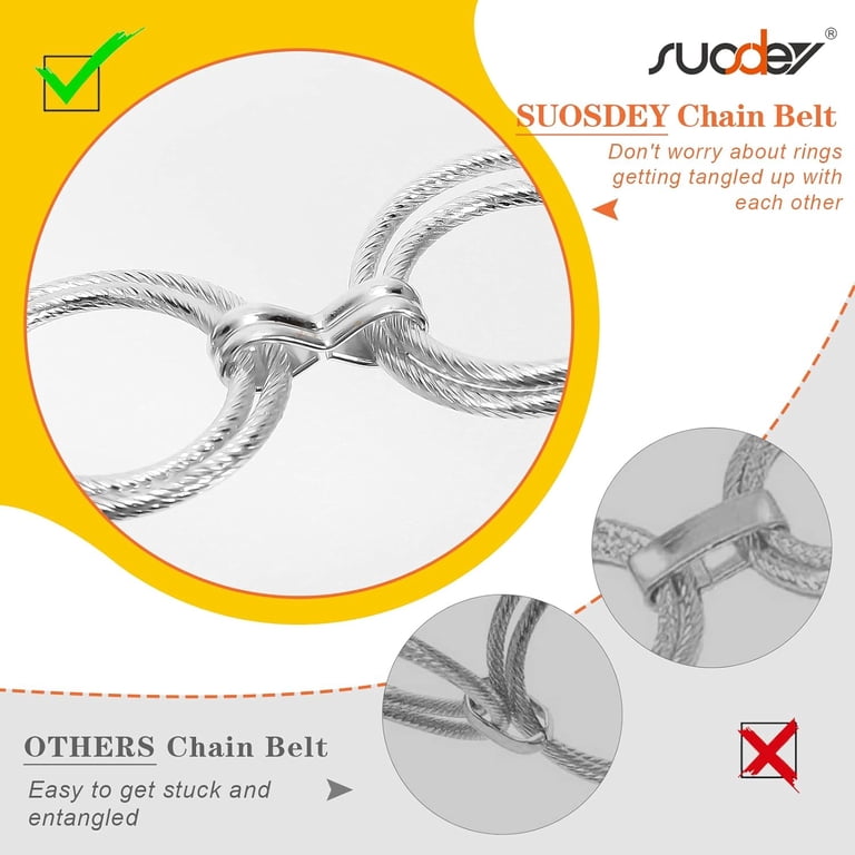 Alloy Gold Waist Chain Belt for Women Fashion Cute Body  display picture 1