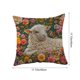 thumbnail image 3 of CaiYueKe Easter Rabbit Floral Pillow Cover - Sofa Cushion Case Home Decor Throw Pillow for Living Room Couch Bedroom Outdoor Indoor Decorative Accent Spring Holiday Farmhouse Decor, 3 of 8