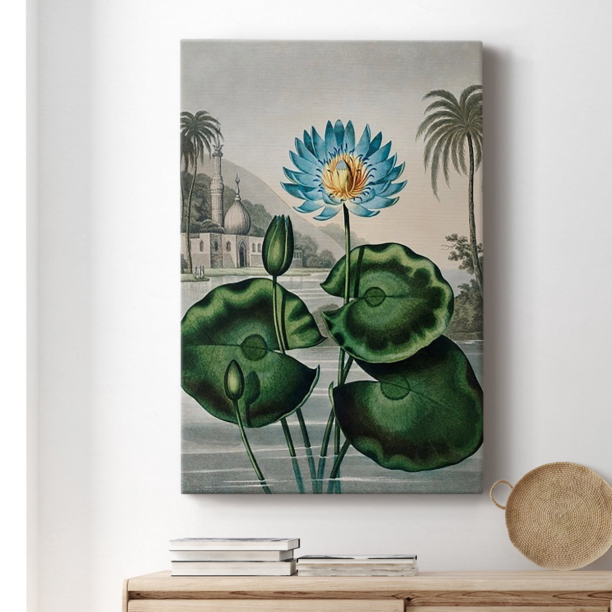 Temple of Flora IX Premium Gallery Wrapped Canvas - Ready to Hang