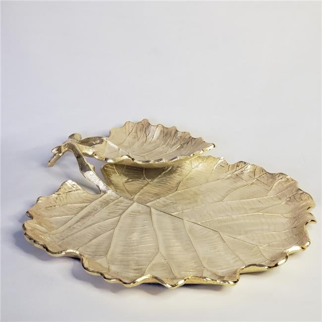 Rachael Ray Cityscapes Ceramic Chip & Dip Set – Cherry Red, Oven & Dishwasher Safe Serving Platter & Bowl