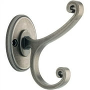 Liberty Casual Scroll Coat and Hat Hook, Antique Iron