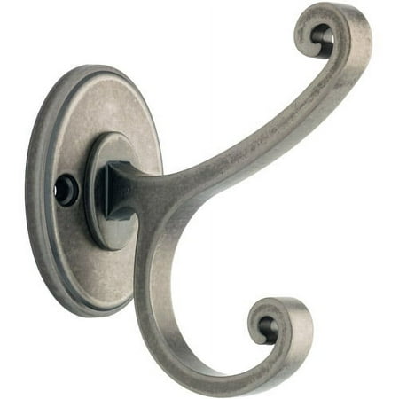 Liberty Casual Scroll Coat and Hat Hook, Antique Iron