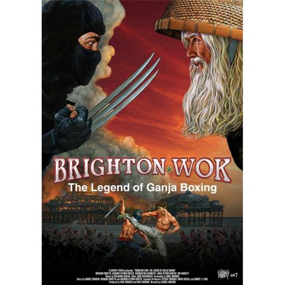 Posterazzi MOVCJ9093 Brighton Wok-The Legend of Ganja Boxing Movie Poster - 27 x 40 in.