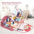 thumbnail image 3 of Baby Play Mat Baby Gym,Funny Play Piano Tummy Time Baby Activity Mat with 5 Infant Sensory Baby Toys & 4 Wrist Rattle Socks, Boy & Girl Gifts for Newborn Baby 0 to 3 6 9 12 Months(Pink), 3 of 7