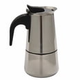 thumbnail image 1 of Cafetera Moka Espresso Latte Percoladora Estufa Máquina Italiana 100Ml Acero Inoxidable, 1 of 4