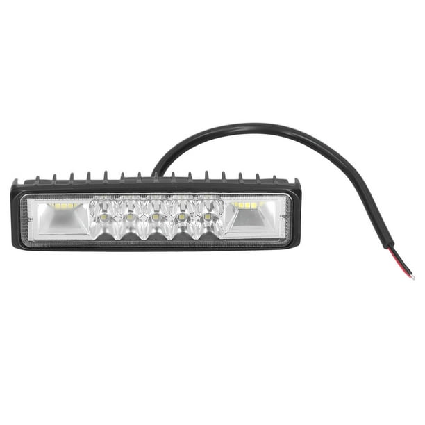Barre Lumineuse LED De Voiture, Projecteur De Voiture à 2 Rangées étanche  IP67 6in Pour Moto Pour Coffre 