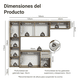 thumbnail image 3 of Cocina Integral Completa Modular Madesa Easy 180cm MC, 3 of 10