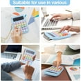 thumbnail image 5 of Mechanical Pushbutton Calculator,12 Digit Large LCD Display,Big Buttons Easy to Press,Colorful Candy Calculator,Automatic Sleep,with Battery.for Office,School, Home., 5 of 8