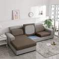 thumbnail image 7 of ANMINY Sofa Cushion Cover Stretch Couch Seat Slipcover Furniture Protector 3 Seater, 7 of 7