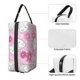 thumbnail image 3 of Honeii Sunflower Rabbit Print Multi-Purpose Storage Bag,Hanging Dopp Kit,Small Toiletry Bag for Traveling for Toiletries, Makeup, and Small Essentials, 3 of 7