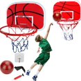 thumbnail image 3 of Silent Basketball and Hoop Set,Adjustable Rim for Home Training,Wall Door Mounted Basketball Hoop,Portable Basketball Hoop for Silent Ball,Mini Foam Basketball for Door or Wall Mounted, 3 of 8
