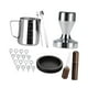 thumbnail image 2 of Kit de accesorios de espresso jarra de espuma, cuchara de café, acero inoxidable, manipulador de café 51 mm de manipulación de café espresso para bar, 2 of 9