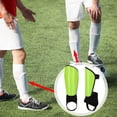 thumbnail image 5 of Espinilleras de fútbol Protector de espinilleras de fútbol conveniente con protección para el tobillo, 5 of 5