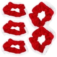 thumbnail image 2 of PTOOTP 5 gomas para el pelo navideñas, bandas elásticas para el pelo, diademas para mujeres y niñas., 2 of 8