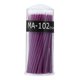 thumbnail image 1 of 100 unids/caja cepillo de máscara de extensión desechable duradero pegamento de pestañas palo de limpieza púrpura pequeño, 1 of 2