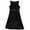 Black - blkslvr, variant on Jessica Howard Womens Glitter Ruched Tank Dress, Black, 14