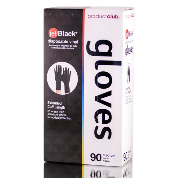 Other Accessories: Product Club Reusable Latex Gloves - Powder Free Medium (Medium - 90 ct)