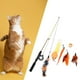thumbnail image 5 of Juguete retráctil para , plumas telescópicas, palo para , juguete para mascotas, varillas para , caña de de simulación jinwen Juguetes de Gatito Teaser, 5 of 7