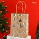 thumbnail image 5 of Uuiauoio Christmas Snowflake Tote Bag with Flat Bottom, Kraft Paper Gift Packaging for Holiday Parties, Festive Tree Design Carry Bag for Seasonal Present Wrapping and Events, 5 of 6