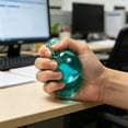 thumbnail image 7 of STPToys Transparent Bubble Filled Round Squeeze Gadget, Soft Elastic Tactile Pressure Reducing Accessory Perfect For Birthday Gifts, Party Favors And General Reward Presents, 7 of 7